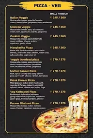 G Pizzeria menu 1