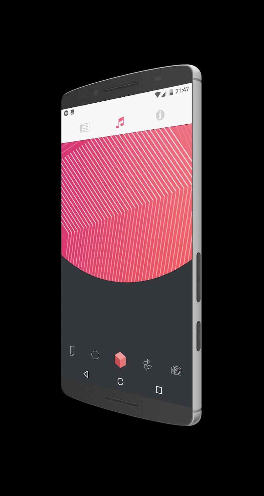 AUGUST for Kustom KLWP Screen 1
