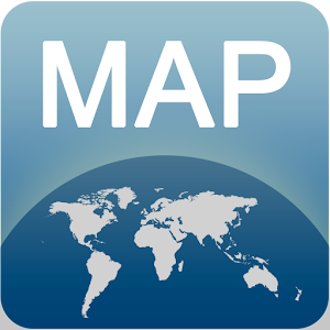 Novosibirsk region Map offline logo