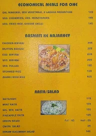 Novelty Restaurant menu 3