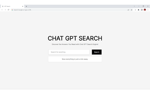 GPT Search Tab