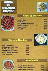 Chandni Chowk menu 3
