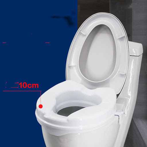 Title 2, Toilet booster with armrests for elderly, pregn...