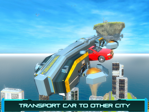 Tourist Futuristic Flying Car (Unlocked)