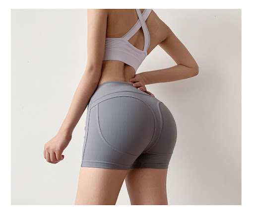 Title 2, Fast drying high waisted shorts for training. E...