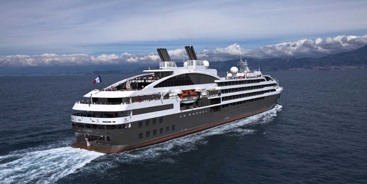Le Boreal sails with a maximum of 264 passengers and 139 crew members to ports in Scandinavia, Greenland and Canada.