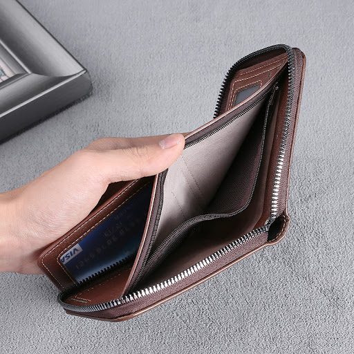 Title 4, Letter Printing Zipper Wallet European American...