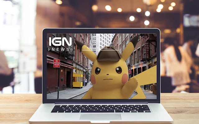 Detective Pikachu Wallpaper New Tab Theme