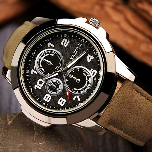 Title 5, Creative Quartz Watch for Men