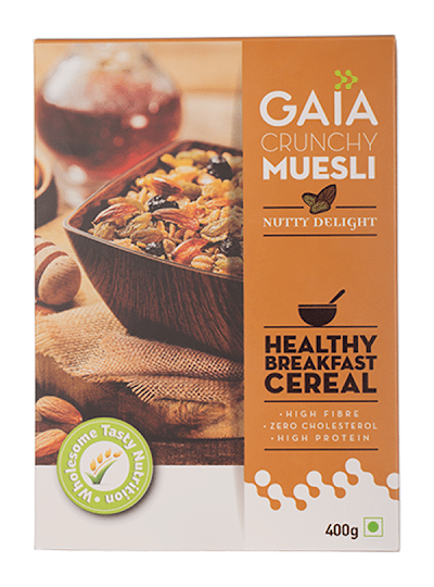 Gaia Nutty Delight Muesli 400 Gm