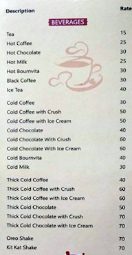 Cafe Durga menu 3