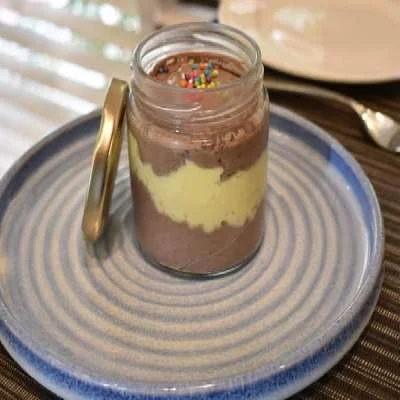 Indian Rasmalai Choco Mousse Jar