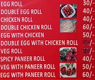 Kolkata Famous Kati Roll menu 2