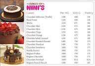 Baked By Nini's menu 2