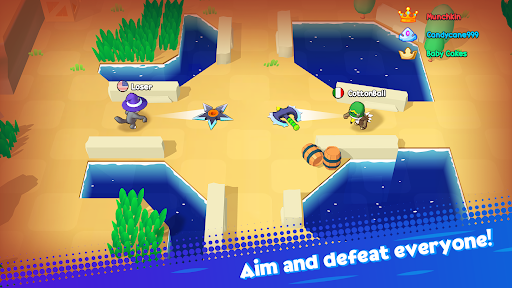 Screenshot Boomerang War.io- Throw Game