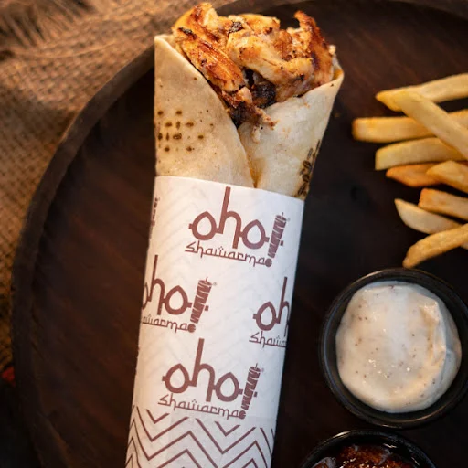 Chicken Overloaded Shawarma (No Veggies)