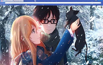 Manga Cat Anime Your Lie in April THEME 2018 small promo image