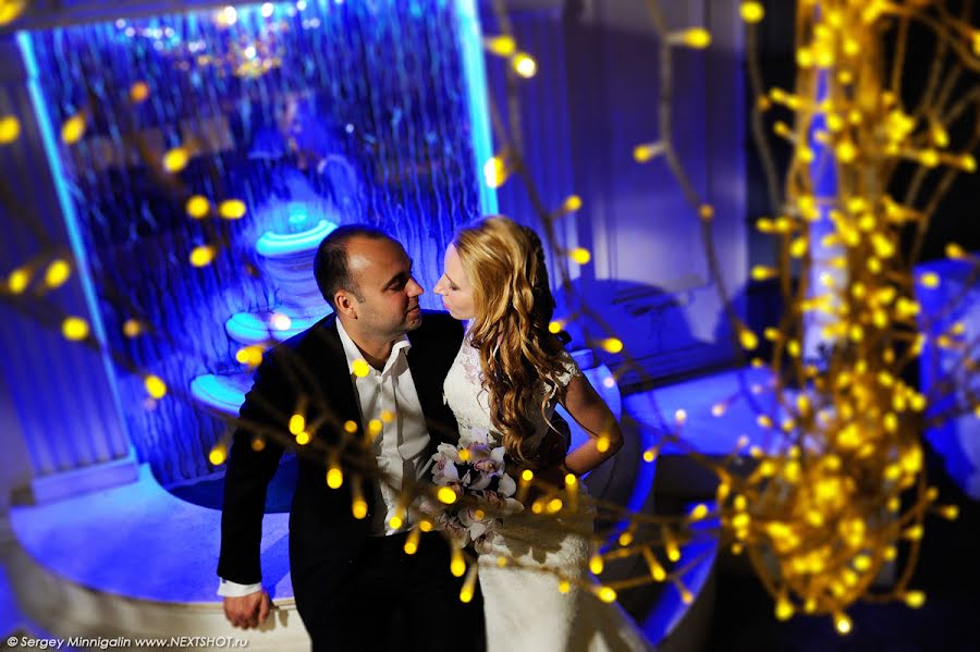 Wedding photographer Sergey Minnigalin (nextshot). Photo of 22 December 2013