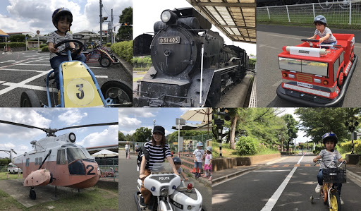 ユーカリ交通公園で、道路のルールを学んだよのメイン写真