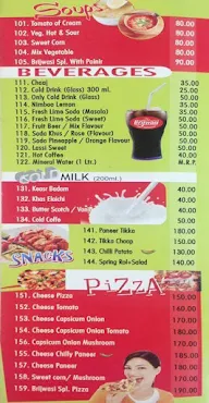 Brijwasi Restaurant menu 1