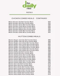 The Daily Meal menu 3