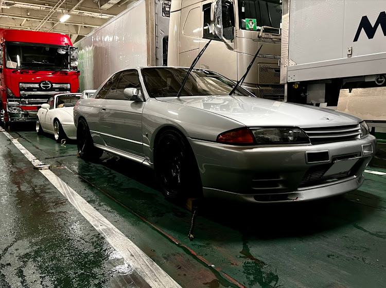 スカイライン GT-RのGT-R・FSW 富士スピードウェイ・MT初参加・BNR32・ピックアップ一度でも載ってみたいに関するカスタム事例の投稿画像1枚目