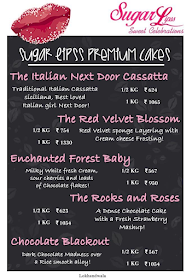 Sugar Lipss menu 3