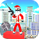 Santa Claus Rope Hero - Santa Stickman Gangstar 3D