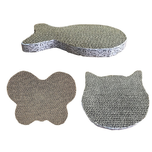 Title 2, Durable cat scratcher toy provides satisfying s...