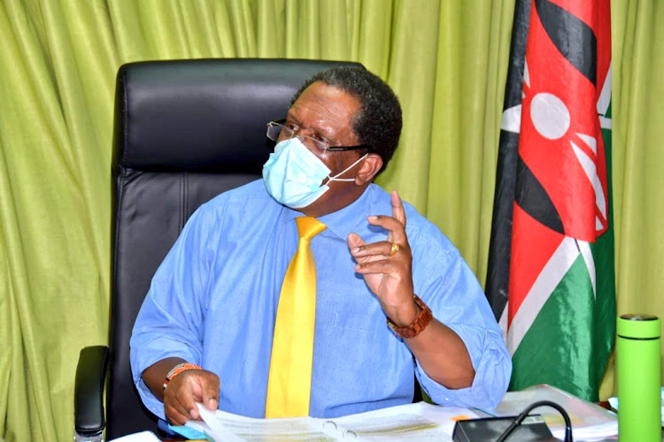 Environment CS Keriako Tobiko.