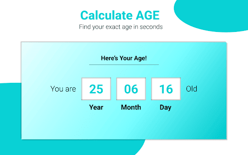 Age Calculator Preview 3
