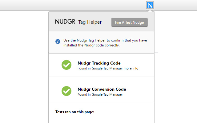 Nudgr Helper