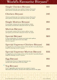 Biryani Paradise menu 1