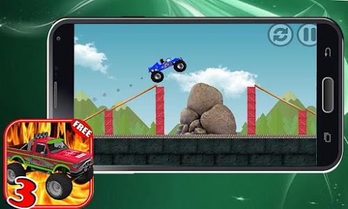 Android application Truck Climb Race 3 screenshort