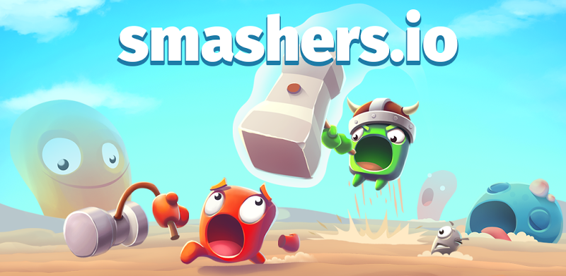 Smashers.io Foes in Worms Land