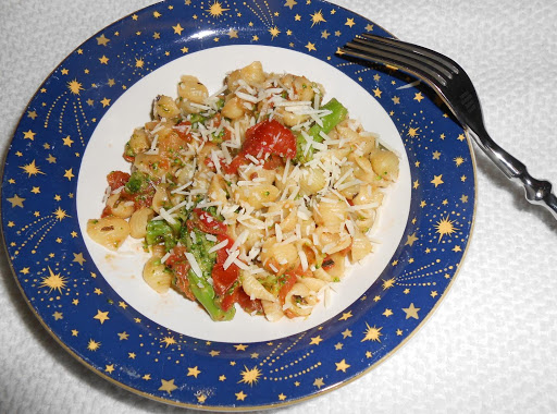 Ellen's Broccoli Pasta with Creamy Tomato Sauce