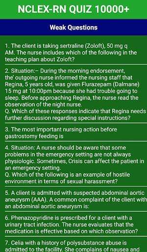 Nclex-RN 10000 Questions Free