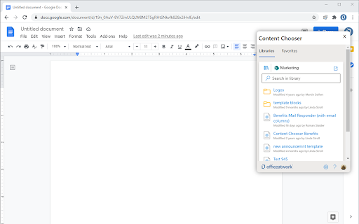 Content Chooser Preview 1