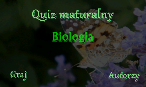 Biologia - Quiz Maturalny