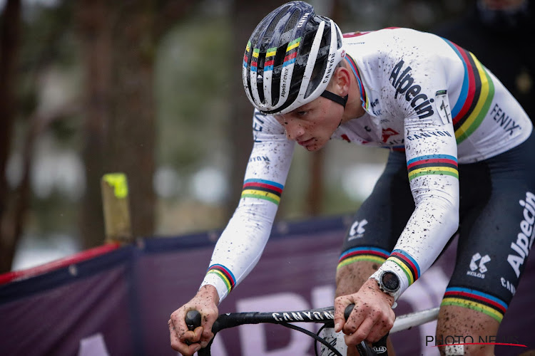 Mathieu van der Poel zit toch al een keertje opnieuw op de fiets 