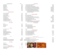 Teekhi Mirchi menu 1