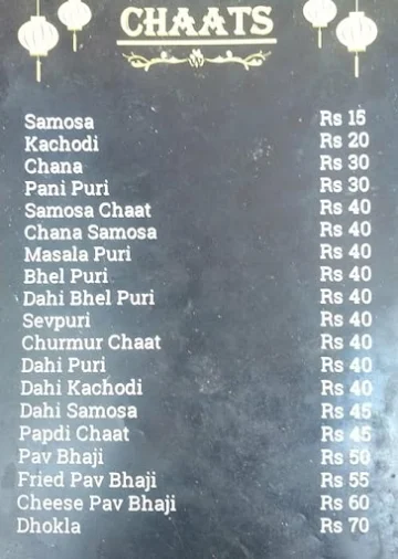 Lassiwala Dhaba menu 