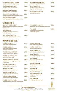 Queen's Kitchen & Mocktails menu 4