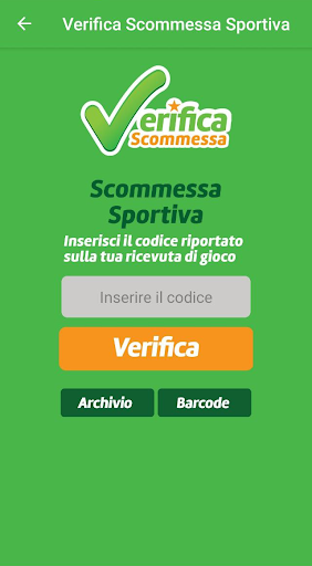 Verifica Scommessa - Giocata sportiva e virtuale