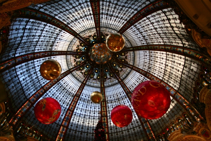 Cupola dei magazzini Lafayette, Parigi di evaluna