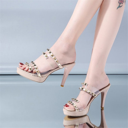 Title 7, Lightweight Womens Home & Beach Sandals with P...