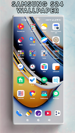Screenshot Samsung Galaxy S24 Theme