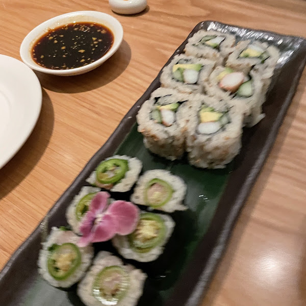 Gluten-Free Sushi at Nobu