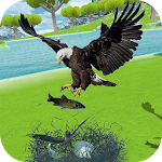 Cover Image of 下载 Golden Eagle Survival Simulator: Fish Hunting 3D 1.0 APK