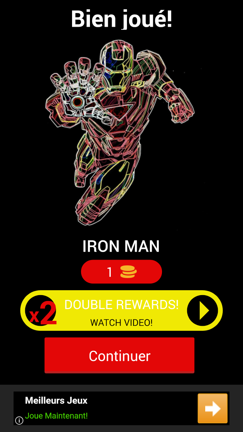 Quiz Super Heros VS Vilains Screen 2